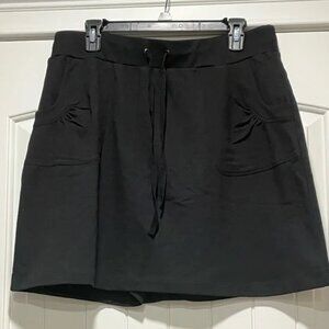 2X Black Skort by Susan Graver, New